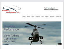 Tablet Screenshot of easternhelicopters.com